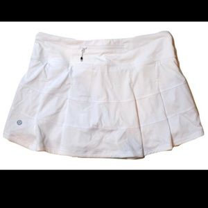 White lululemon skirt